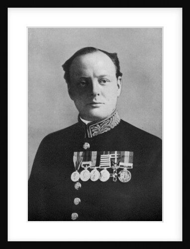 Winston Churchill, First Lord of the Admiralty by Elliott & Fry
