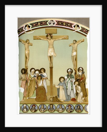 Christ on the Cross by H Moulin