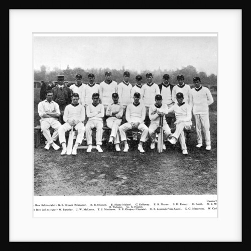 The Australian cricket team of 1912 by Anonymous