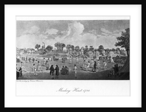 Cricket at Moulsey Hurst by Anonymous