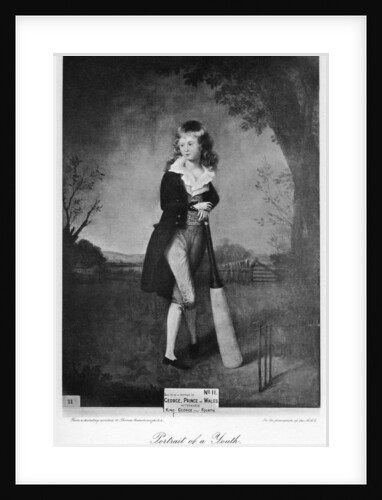 George, the Prince of Wales (1762-1830), the future King George IV by Anonymous