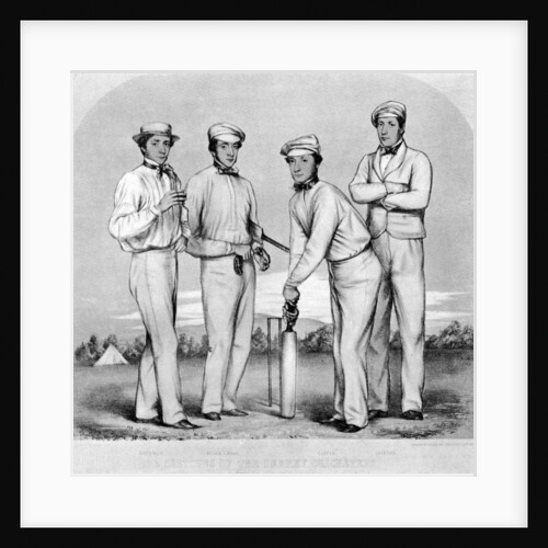 Surrey Cricketers by Anonymous