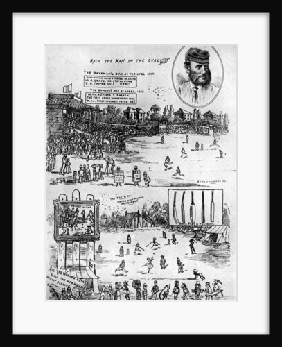 A memento of James Southerton's benefit cricket match by Anonymous