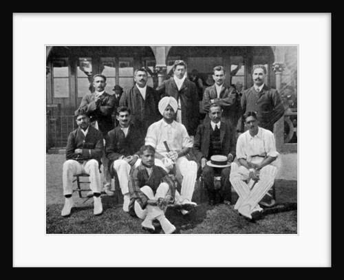 The all-India cricket team of 1911 by Anonymous
