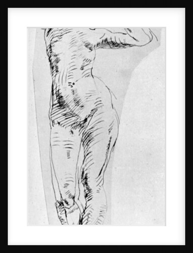 Standing figure of a girl by Frances Jennings