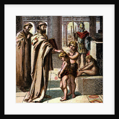 The Pope and the Saxon Children by Anonymous