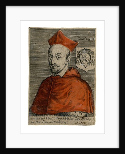 Cardinal Francesco Sforza, Italian priest by Anonymous