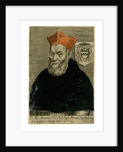 Cardinal Girolamo Bernerio, Italian priest by Anonymous