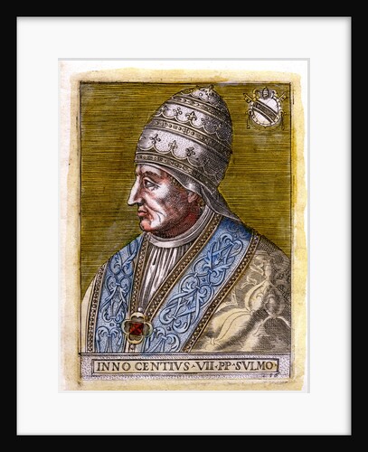 Pope Innocent VII (c1336-1406) by Anonymous