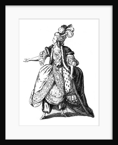 A princess' costume by Leclere