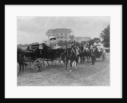 The Great Military Review at Tempelhofer Field, Berlin, Germany by Anonymous