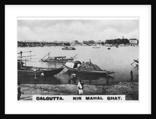 Nir Mahal Ghat, Calcutta, India by Anonymous