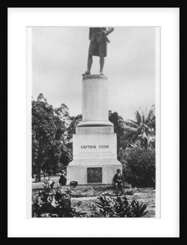 Captain Cook's statue, Australia by Anonymous