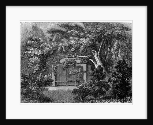 Thomson the Poet's Alcove, Richmond, Surrey by Anonymous