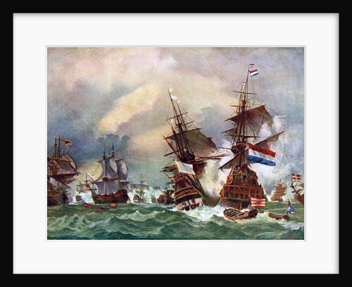 The Battle of Texel by Eugene Louis Gabriel Isabey