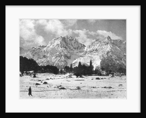 Sonamarg mountains, Kashmir, India by F Bremner