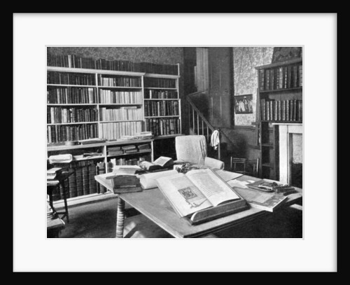 William Morris's study, Kelmscott Manor, Kelmscott, Oxfordshire by Anonymous
