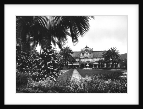 View of Albert I Gardens and the Casino, Nice, South of France by Anonymous