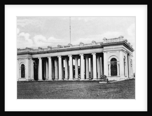 Princep Ghat, Strand Road, Calcutta, India by Newman
