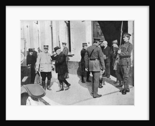 Herbert Asquith at the front, First World War by Anonymous