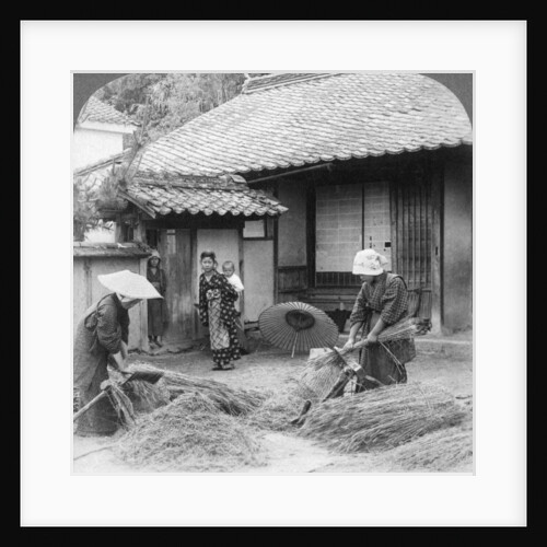 Farmers wives at work, Iwakuni, Japan by Underwood & Underwood