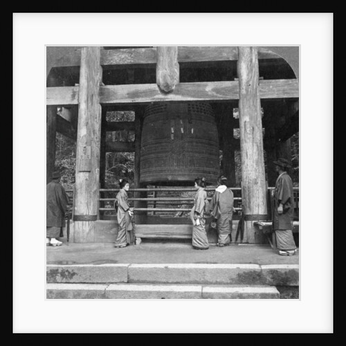 The great bell of Chion-in Temple, Kyoto, Japan by Underwood & Underwood