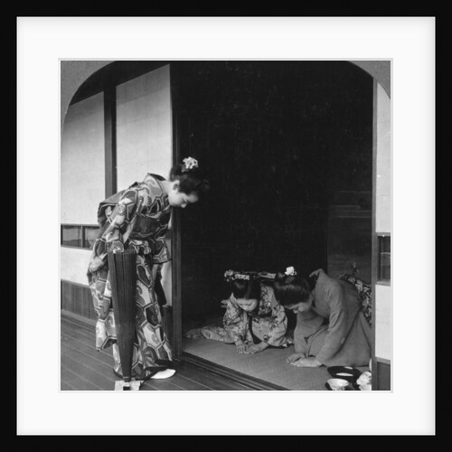 Three Japanese women, Japan by BL Singley