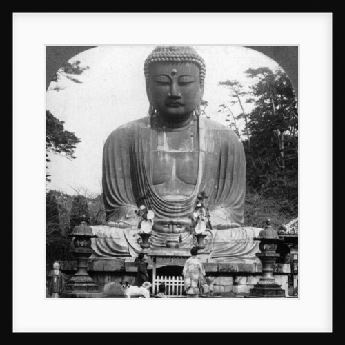 A bronze statue of Buddha, Kamakura, Japan by BL Singley