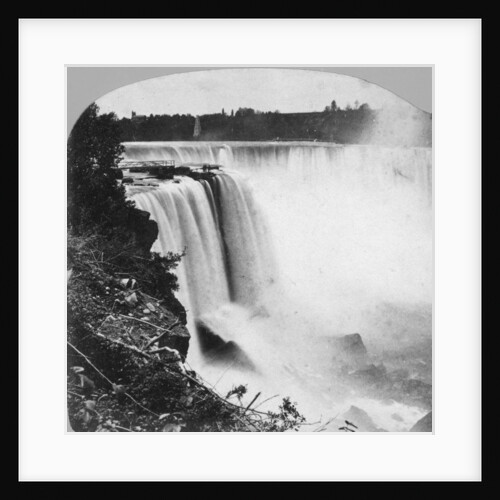 Horseshoe Falls as seen from Goat Island, Niagara Falls by George Barker