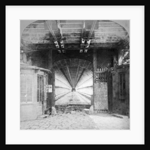 Interior of the suspension bridge, Niagara Falls, Canada by Anonymous