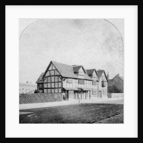 William Shakespeare's house, Henley Street, Stratford-upon-Avon, Warwickshire by Anonymous