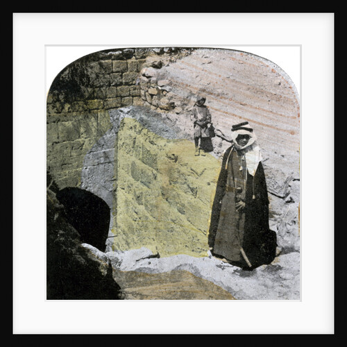 Entrance to the Virgin's Fountain, Jerusalem, Israel by Anonymous