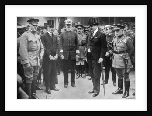 General Pershing arriving at Liverpool by Anonymous