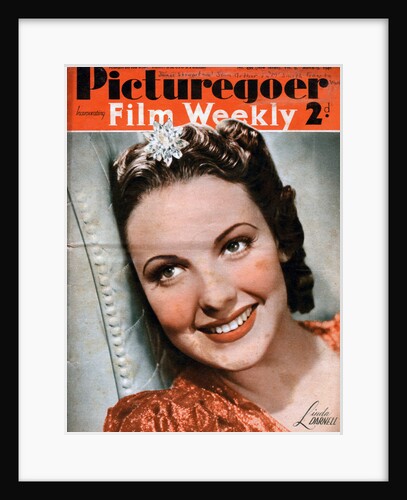 Linda Darnell (1923-1965), American actress by Anonymous