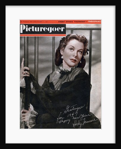 Hedy Lamarr (1914-2000), Austrian-born American actress by Anonymous