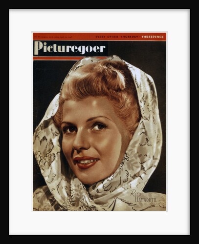 Rita Hayworth (1918-1987), American actress by Anonymous