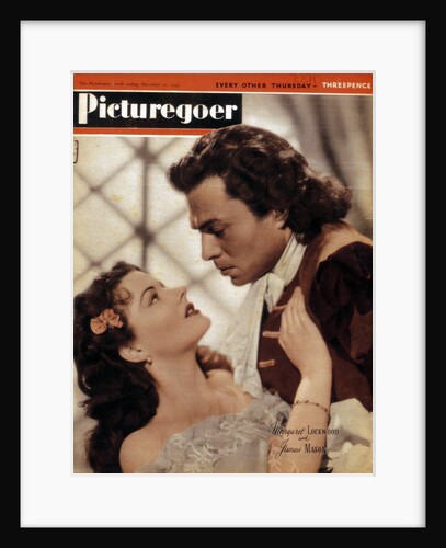 James Mason (1909-1984) and Margaret Lockwood (1916-1990), actors by Anonymous