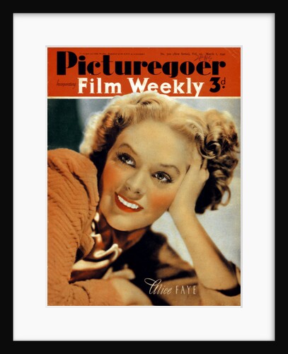 Alice Faye (1915-1998), American actress by Anonymous