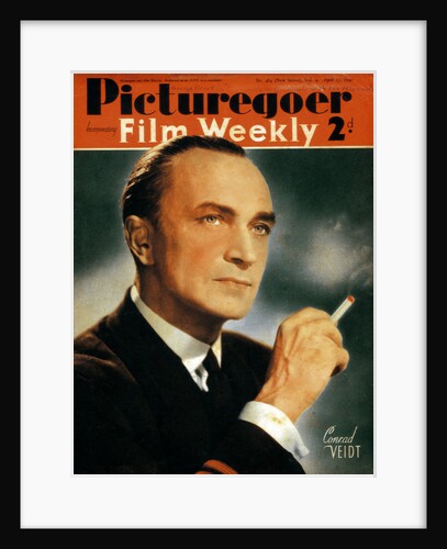 Conrad Veidt (1893-1943), German actor by Anonymous