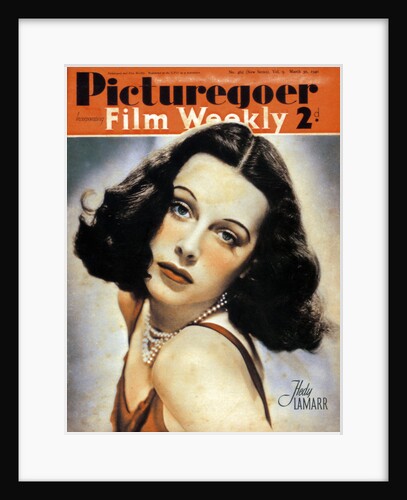 Hedy Lamarr (1914-2000), Austrian-born American actress by Anonymous