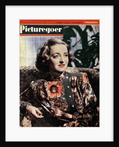 Bette Davis (1908-1989), American actress by Anonymous