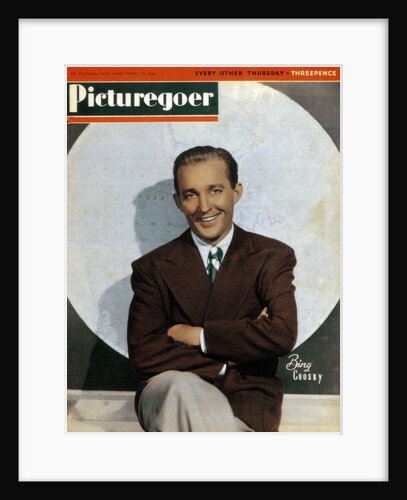 Bing Crosby (1903-1977), American singer and actor by Anonymous