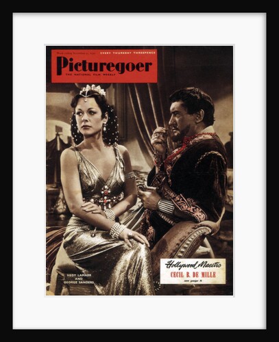 Hedy Lamarr (1914-2000) and George Sanders (1906-1972), actors by Anonymous