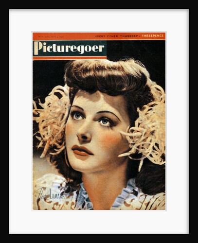 Hedy Lamarr (1914-2000), Austrian-born American actress by Anonymous