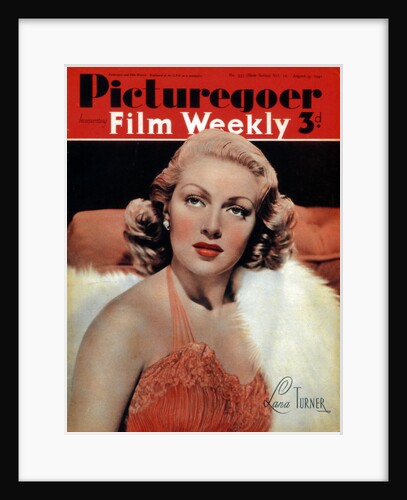 Lana Turner (1921-1995), American actress by Anonymous