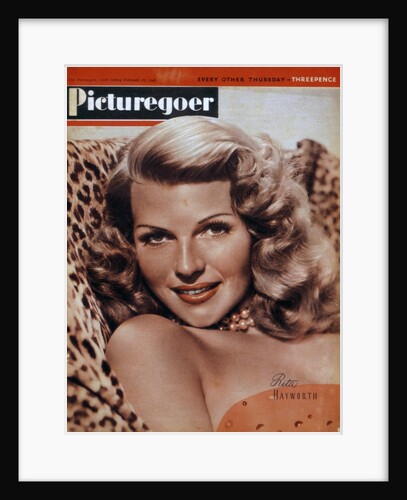 Rita Hayworth (1918-1987), American actress by Anonymous