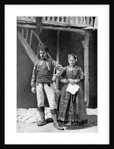 A young married couple, Macedonia by HB Crook