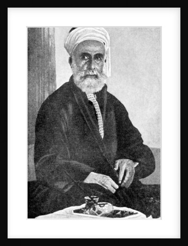 Ali bin Hussein (1879-1935), first King of Hejaz (Al-Hijaz), Saudi Arabia by Anonymous