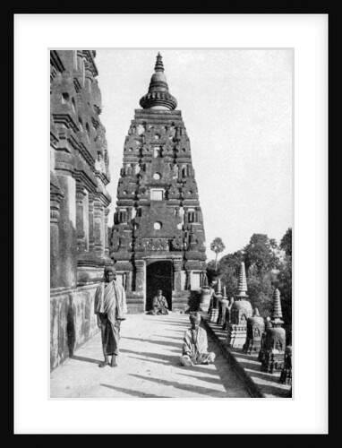 Buddh Gaya, Buddha's holiest place, India by Deaville Walker