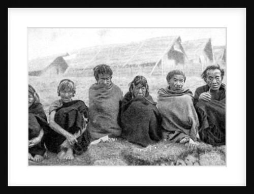 Elderly Naga, Assam, India by D Macintyre